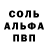 Альфа ПВП Соль Hair slides